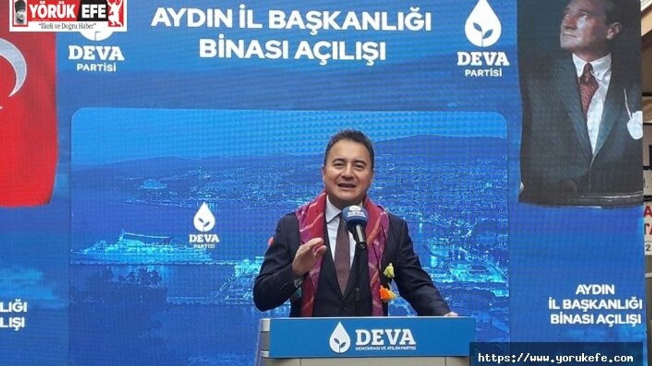 GENEL BAŞKAN ALİ BABACAN AYDIN’DA