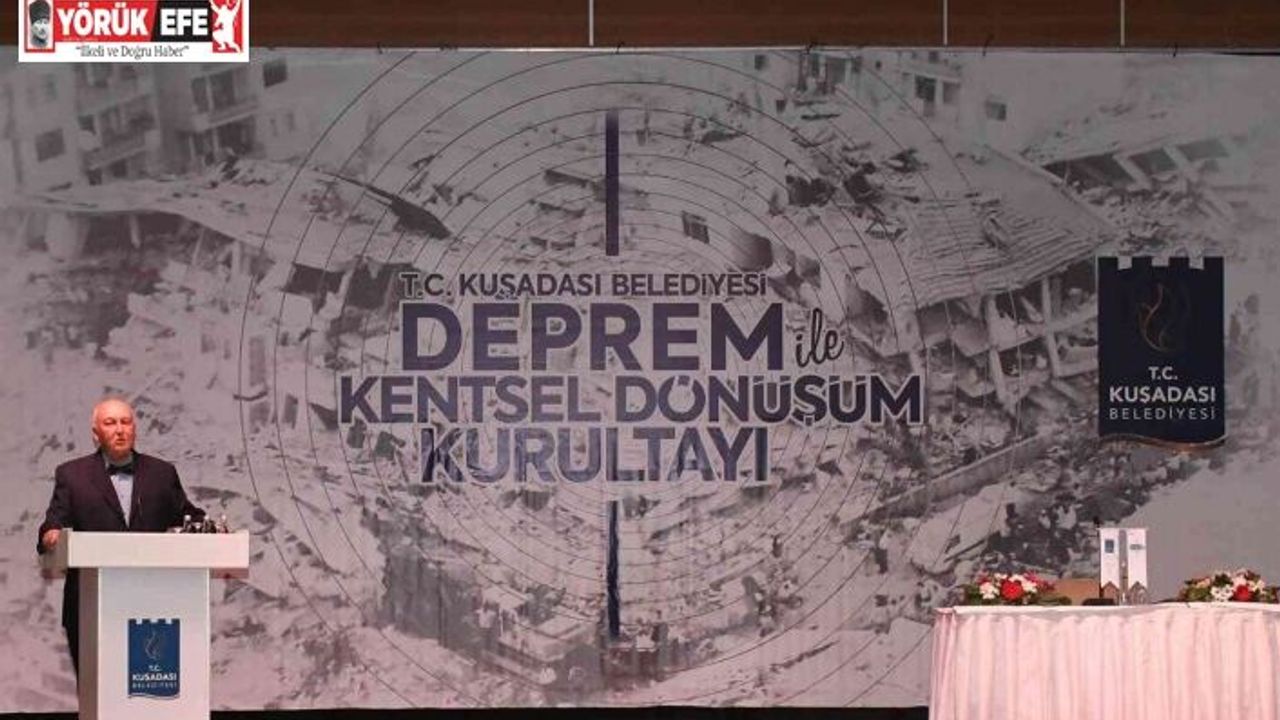 Uzman isimler Kuşadası’nda deprem gündemiyle bir araya geldi