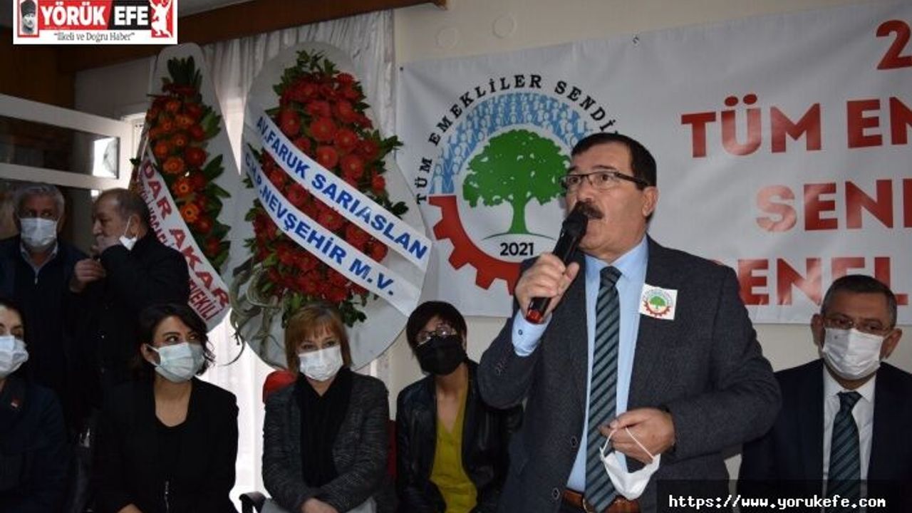 GENEL BAŞKAN HÜRKARDEŞ”TEMMUZ MAAŞ ZAMLARI, EMEKLİNİN SORUNLARINA HİÇ BİR ÇÖZÜM GETİRMEDİ”