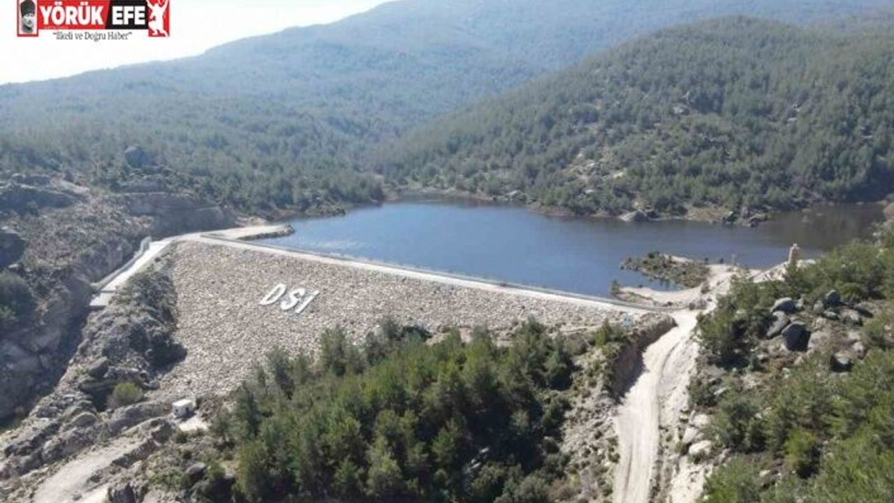 Hatipkışla Göleti, su tutmaya başladı