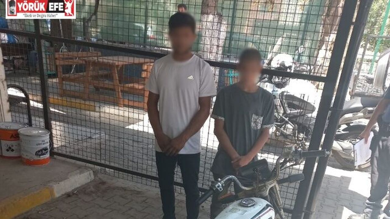 Trafik polisinin dikkati, motosiklet hırsızlarına geçit vermedi