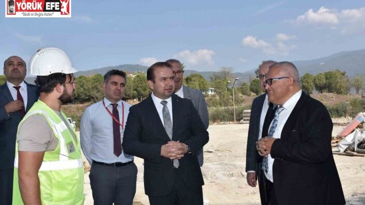 Aydın Sağlık Müdürü Şenkul, Çine’de incelemelerde bulundu