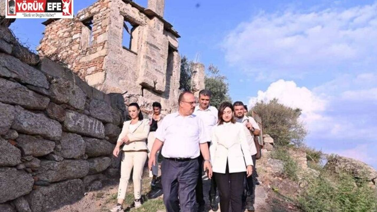 Vali Canbolat Çine ve Karpuzlu’da incelemelerde bulundu