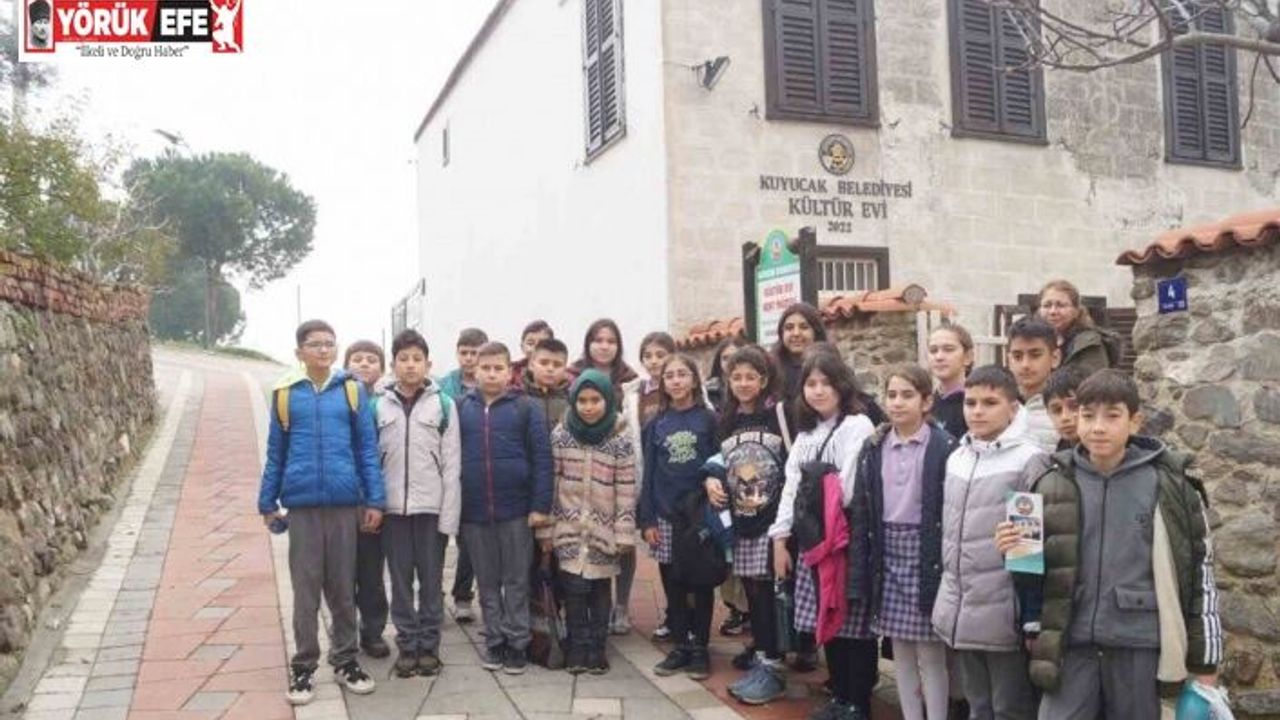 Kuyucak Belediyesi Kültür Evi Kent Müzesi yüzlerce öğrenciyi ağırlıyor
