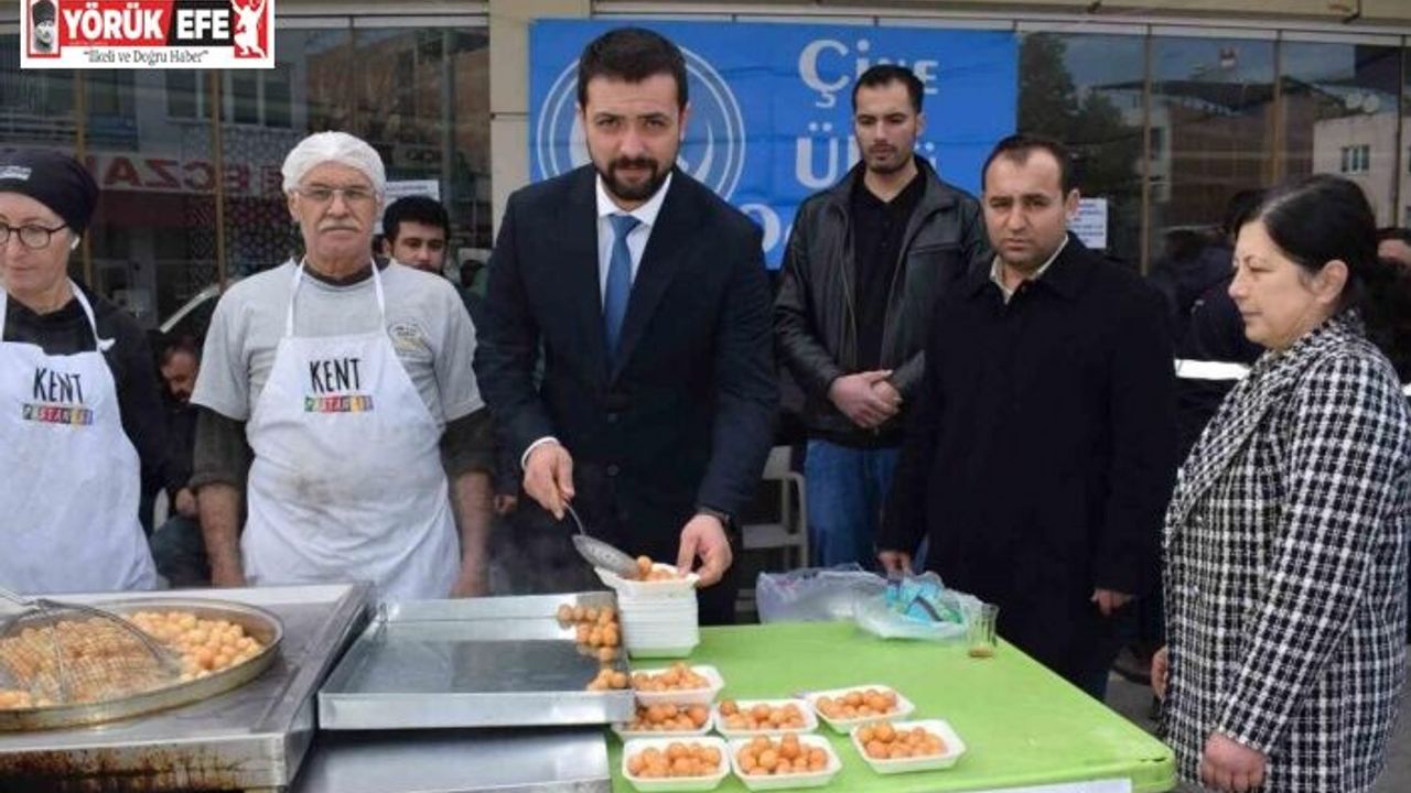 Çine Ülkü Ocakları’ndan Fırat Çakıroğlu için lokma hayrı
