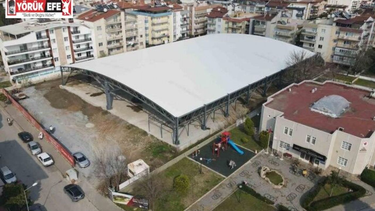 Efeler’de Adnan Menderes Kapalı Pazar Yeri hizmete giriyor