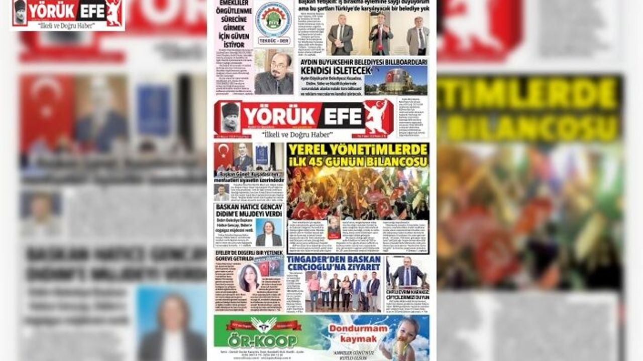 Yerel Yönetimlerde İlk 45 Günün Bilançosu