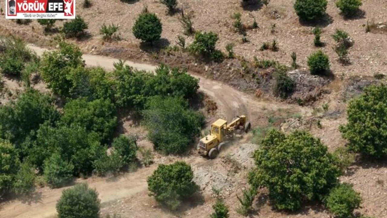 Aydın Büyükşehir Belediyesi kırsal mahallelerde çalışmalarını sürdürüyor