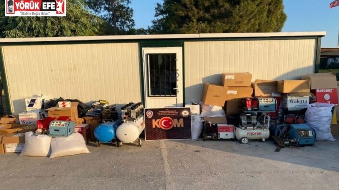 Aydın’da 110 kilo kıyılmış tütün ele geçirildi