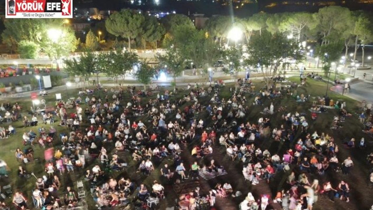 Yazın keyfi Aydın Büyükşehir Belediyesi Tekstil Park’ta yaşanıyor