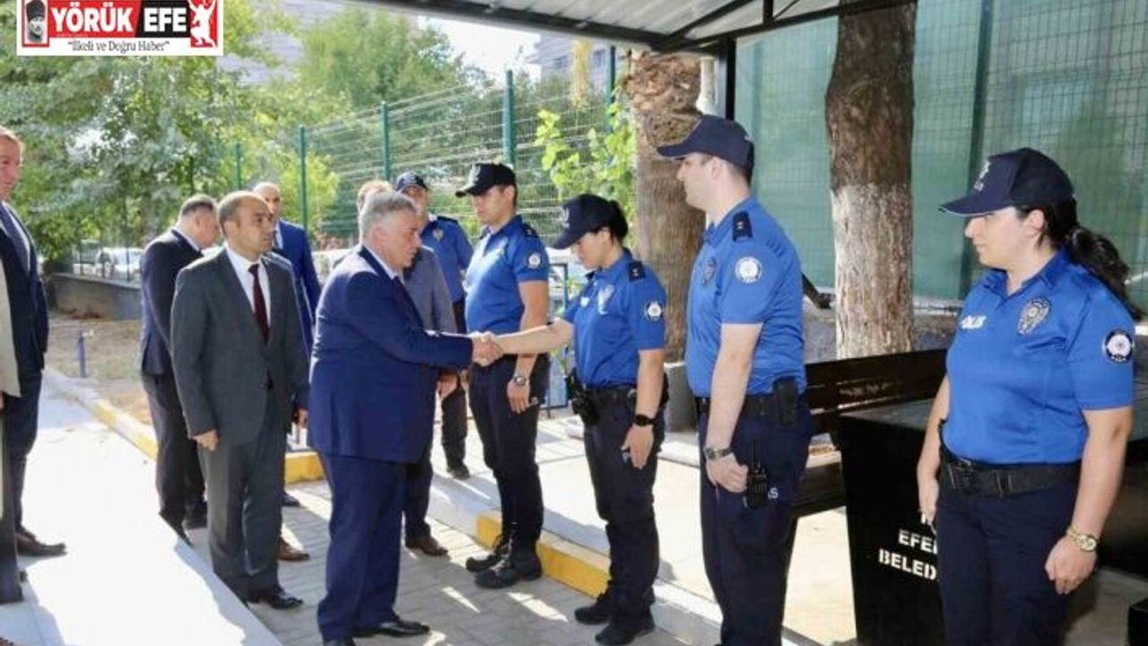 Aydın İl Emniyet Müdürü Erdoğan çalışmalar hakkında bilgi aldı