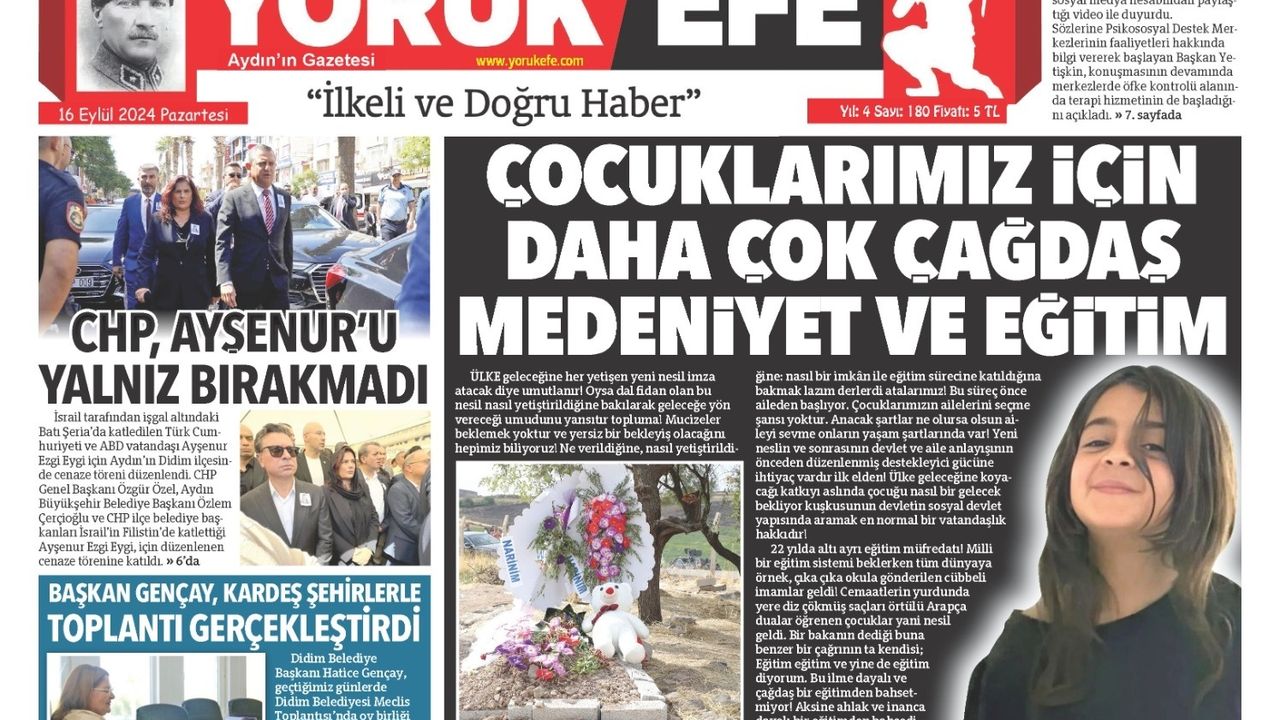 Çocuklarımız İçin Daha Çok  Çağdaş Medeniyet Ve Eğitim