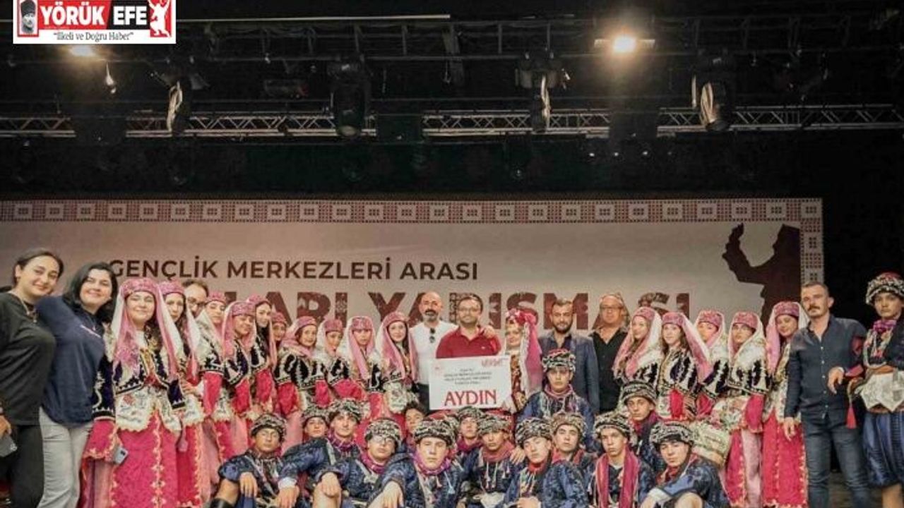 Köşk Gençlik Merkezi, Halkoyunları Türkiye Finali’nde ikinci oldu