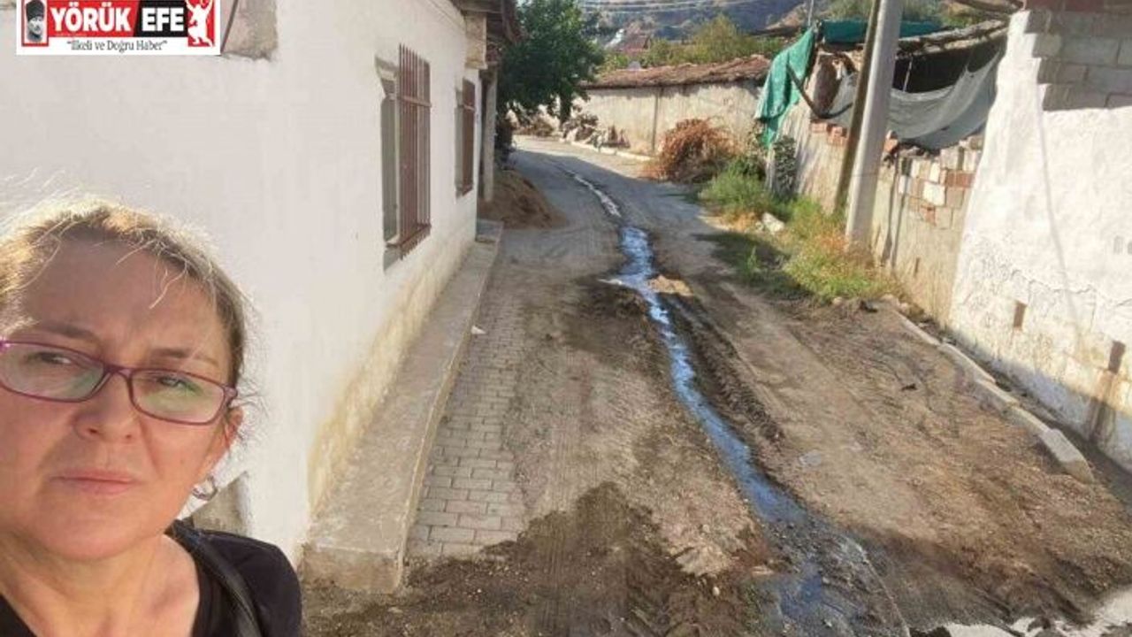 Ömerbeyli Mahallesi sakinleri, sokağa akıtılan pis sulardan şikayetçi
