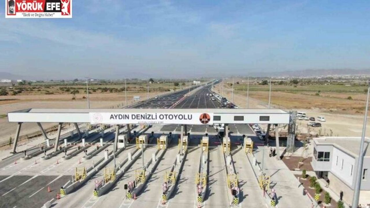 Aydın-Denizli Otoyolu’ndan 3 günde 22 bin araç geçti