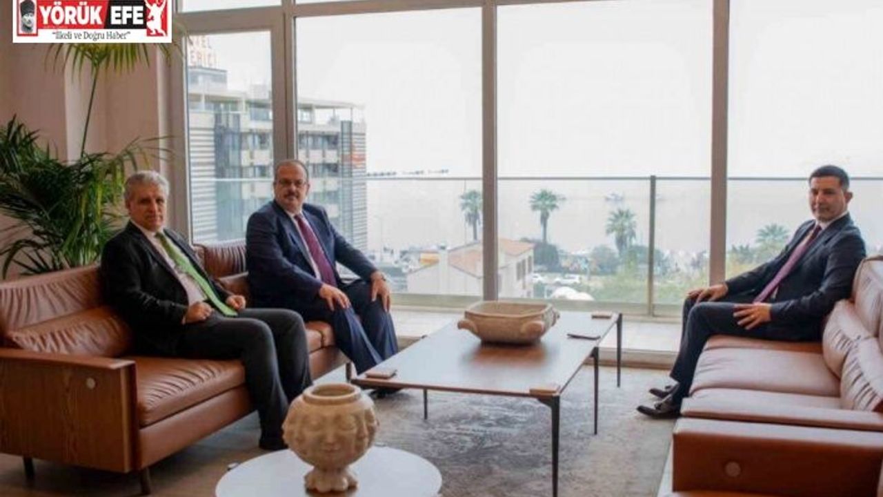 Vali Canbolat, Başkan Günel ile bir araya geldi