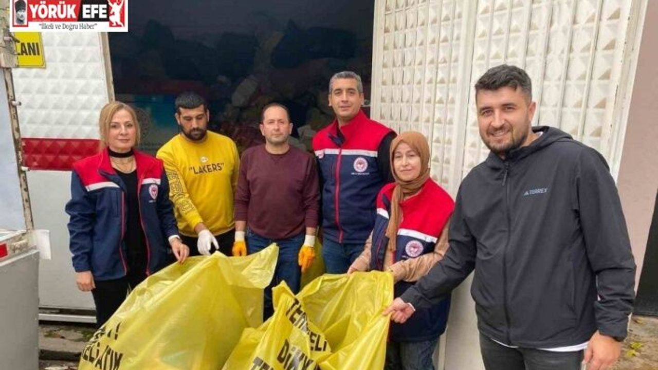 Aydın’da 11 bin kilogram zirai katı atık toplandı