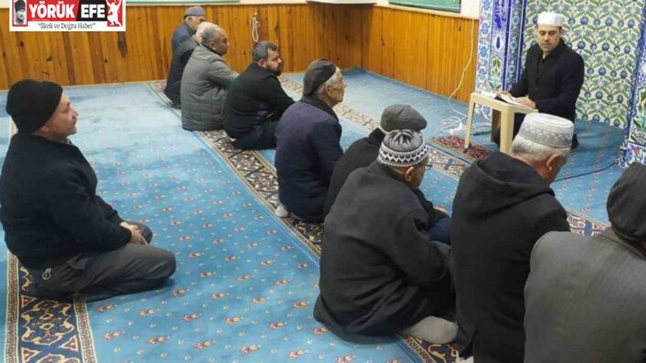 Çine cemaati sabah namazında buluştu