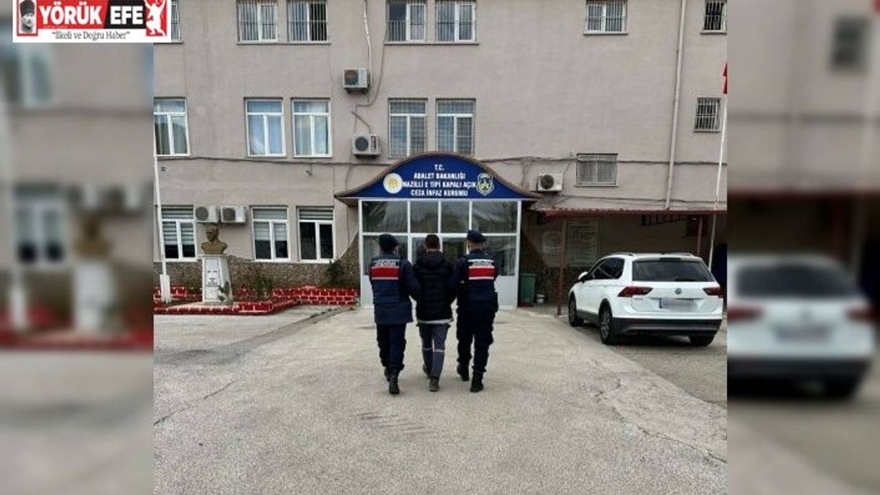 Hırsızlık suçundan 16 yılla aranan hükümlüyü jandarma yakaladı