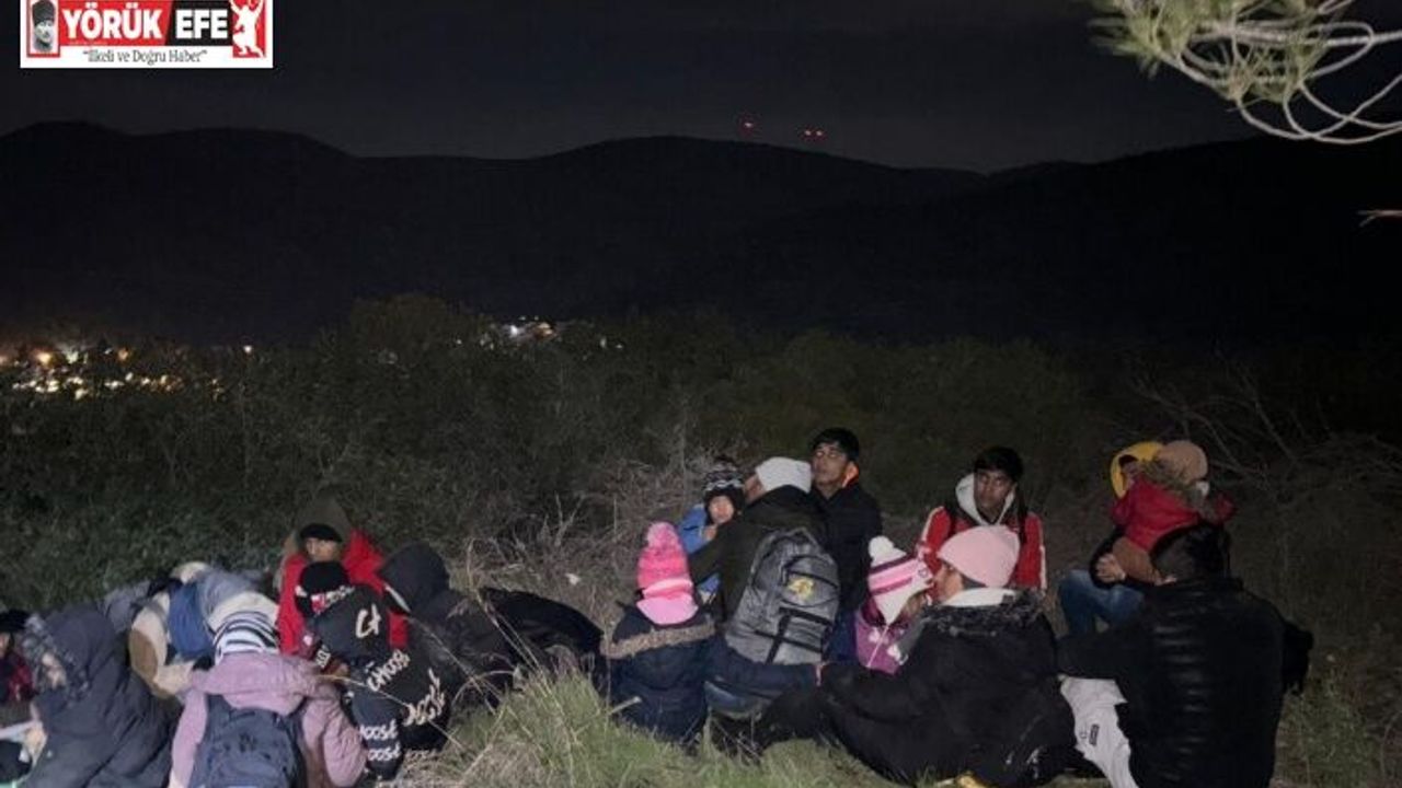 Kuşadası’nda 23 düzensiz göçmen ve 1 organizatör yakalandı