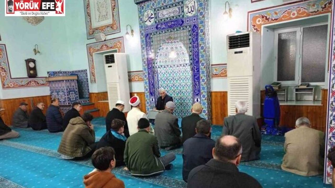 Yılın en uzun gecesinde tefekkür programı düzenlendi