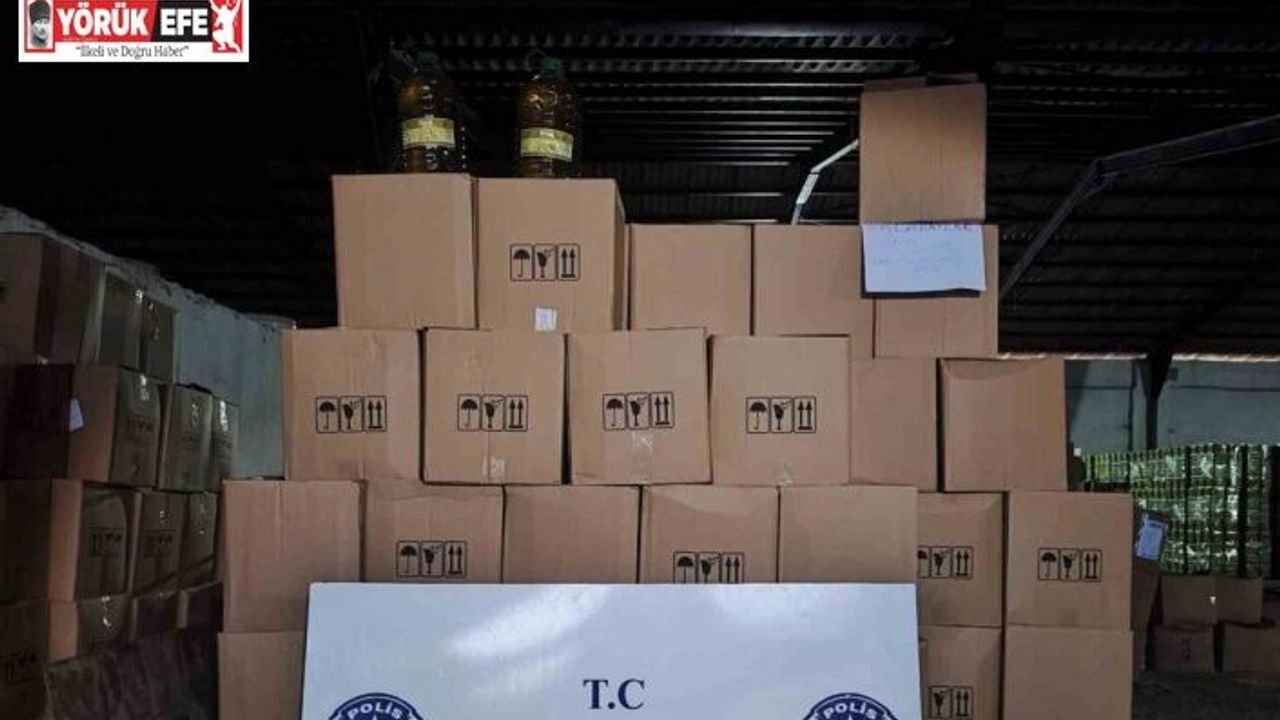Aydın’da 2 bin 700 litre tağşiş yağ ele geçirildi