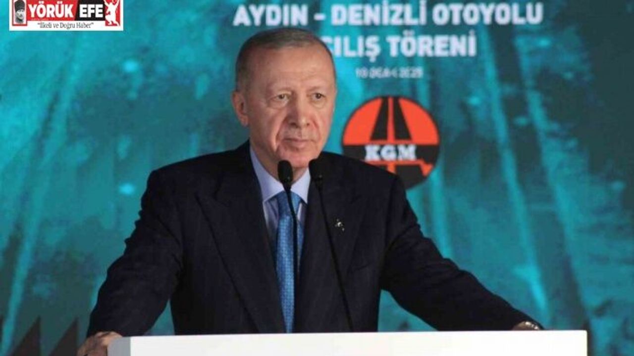 Cumhurbaşkanı Erdoğan: “Biz 22 yıldır Türkiye’yi büyütmek ve kalkındırmak için çalışıyoruz”