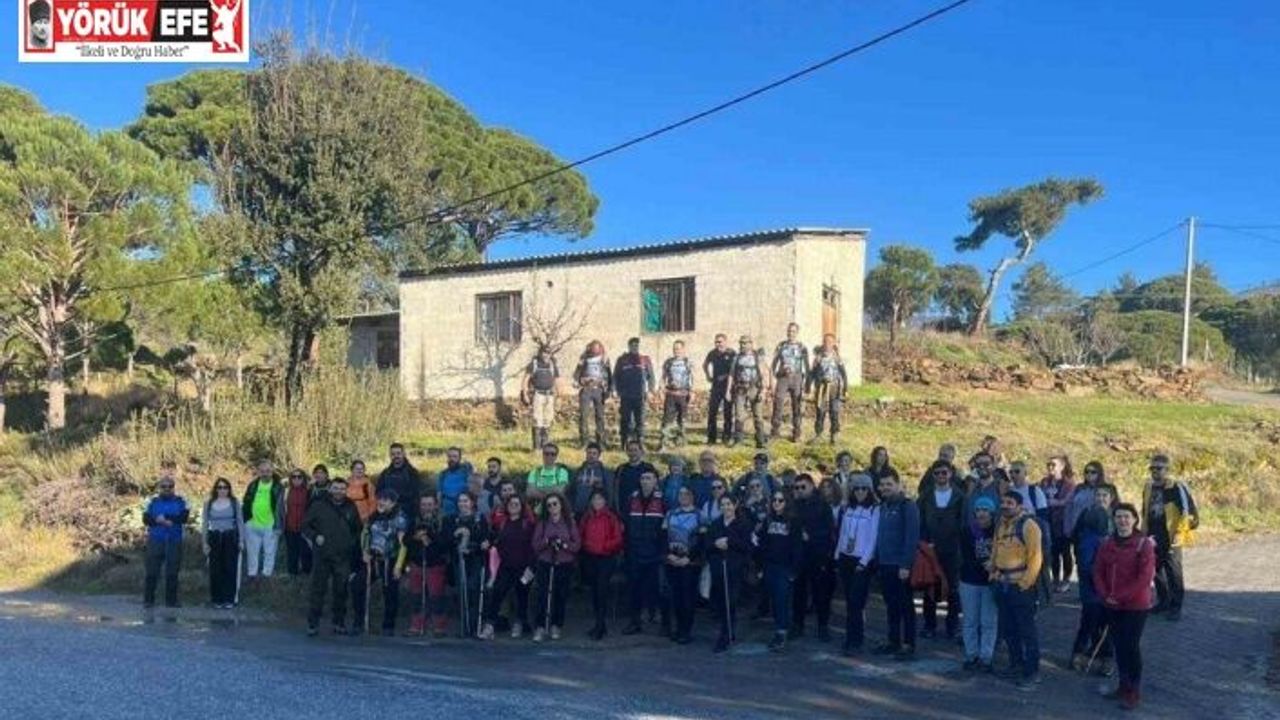 Doğa sporu yapan sporcuların güvenliğini jandarma sağladı
