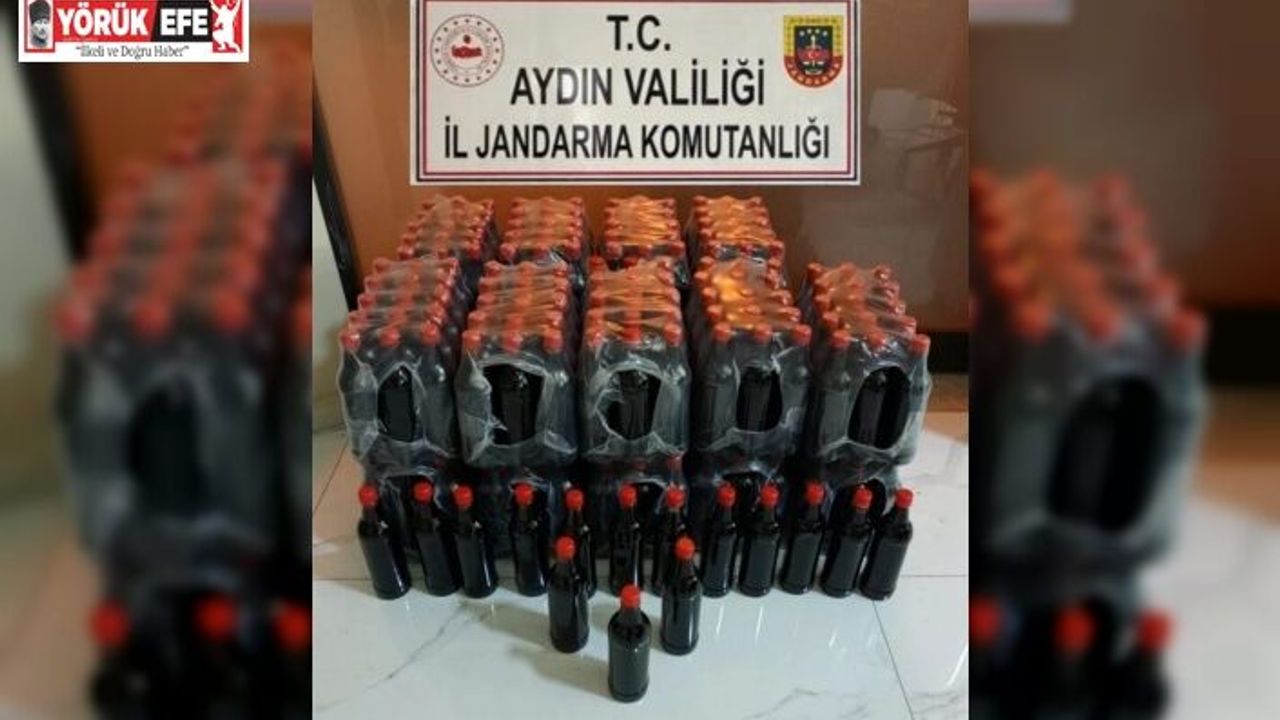 Durdurulan araçta 550 litre faturasız nar ekşisi ele geçirildi