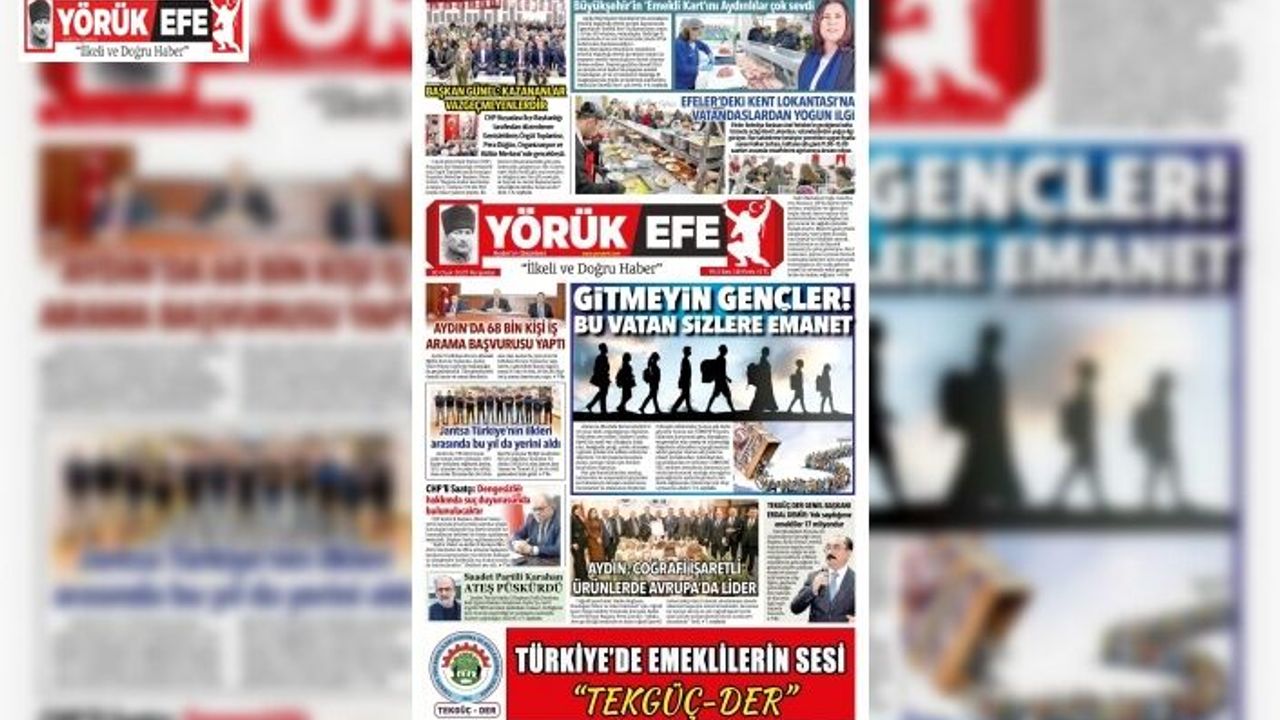 Gitmeyin gençler! Bu vatan sizlere emanet