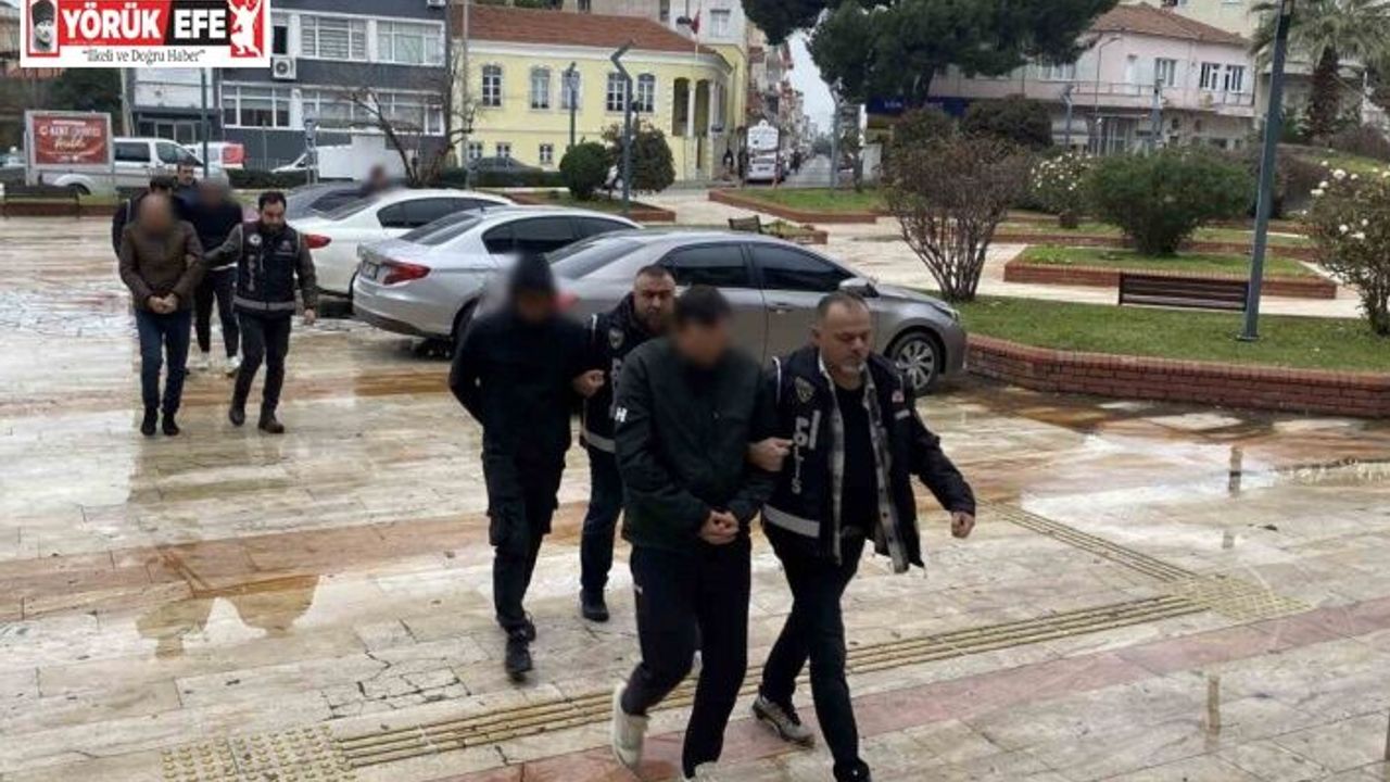 KOM ekiplerinden Aydın merkezli eş zamanlı operasyon: 9 ton etil alkol ele geçirildi