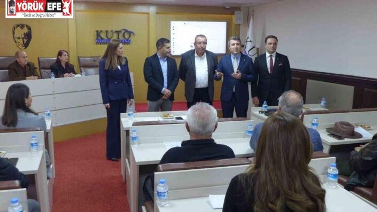 KUTO’da yılın ilk meclis toplantısının konuğu Başkan Günel oldu