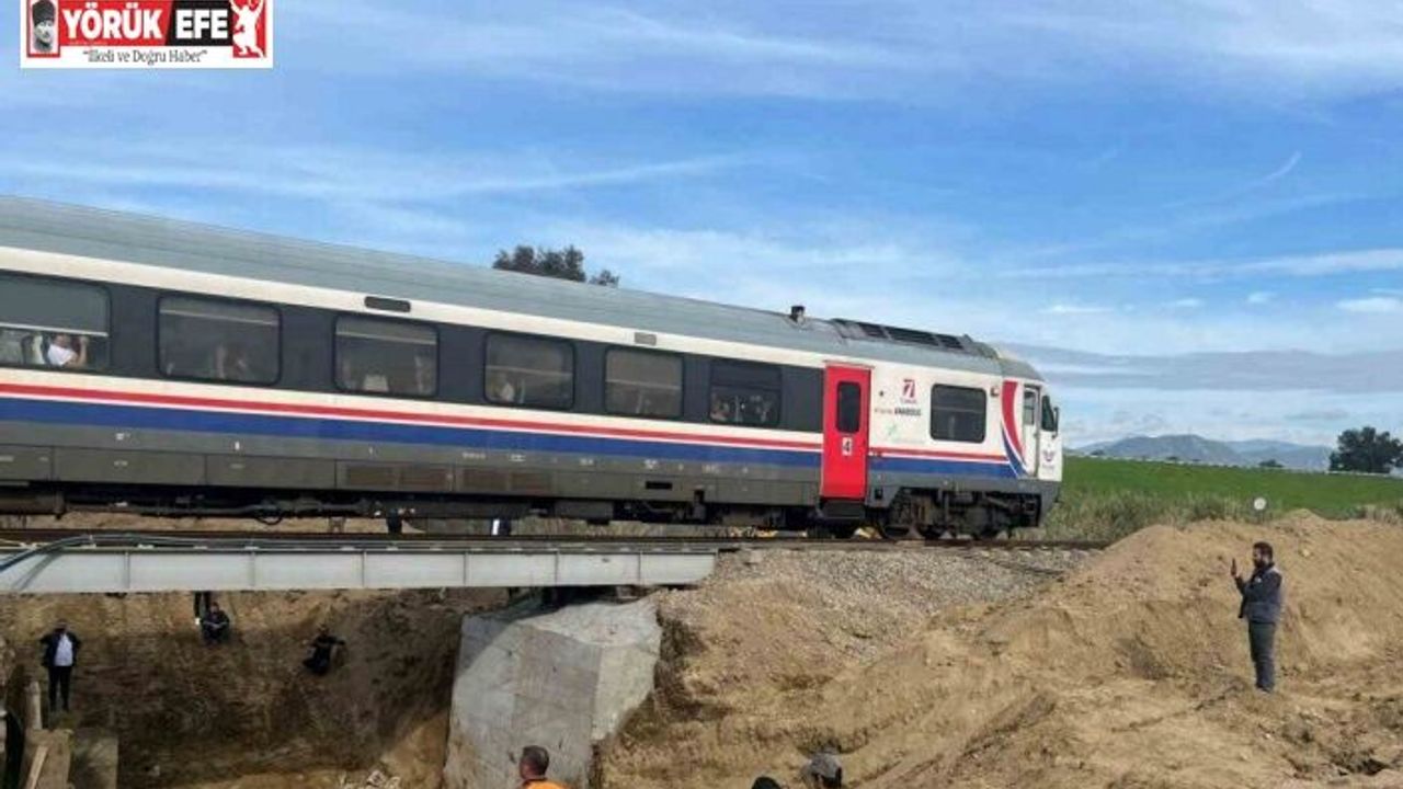 Menfez çalışması nedeniyle durdurulan tren seferleri başladı