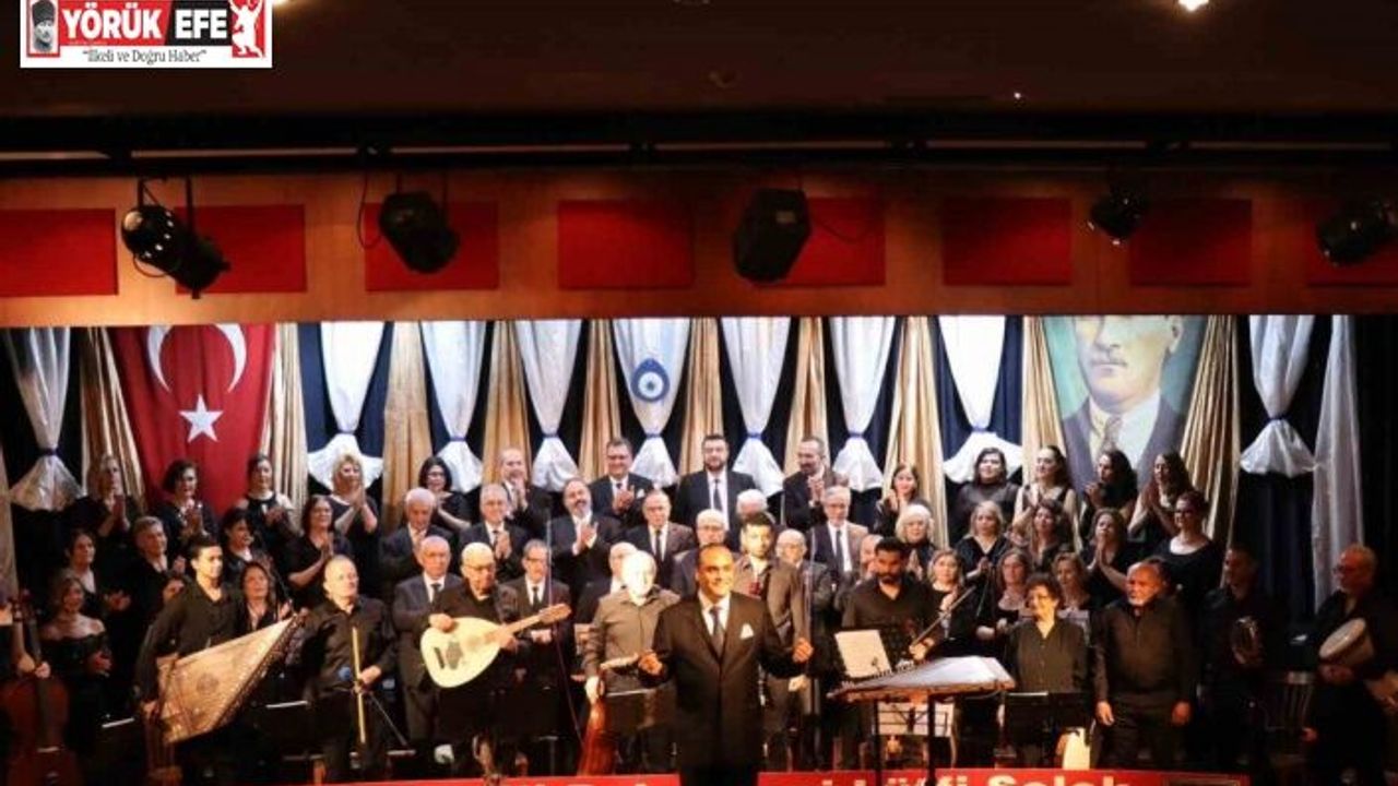 Nazilli’deki Türk Sanat Müziği konseri vatandaşların kulaklarını pasını sildi