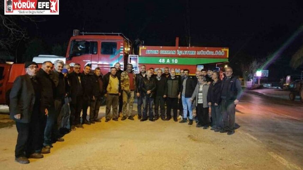 Orman yangınlarına karşı bilgilendirme çalışmaları sürüyor