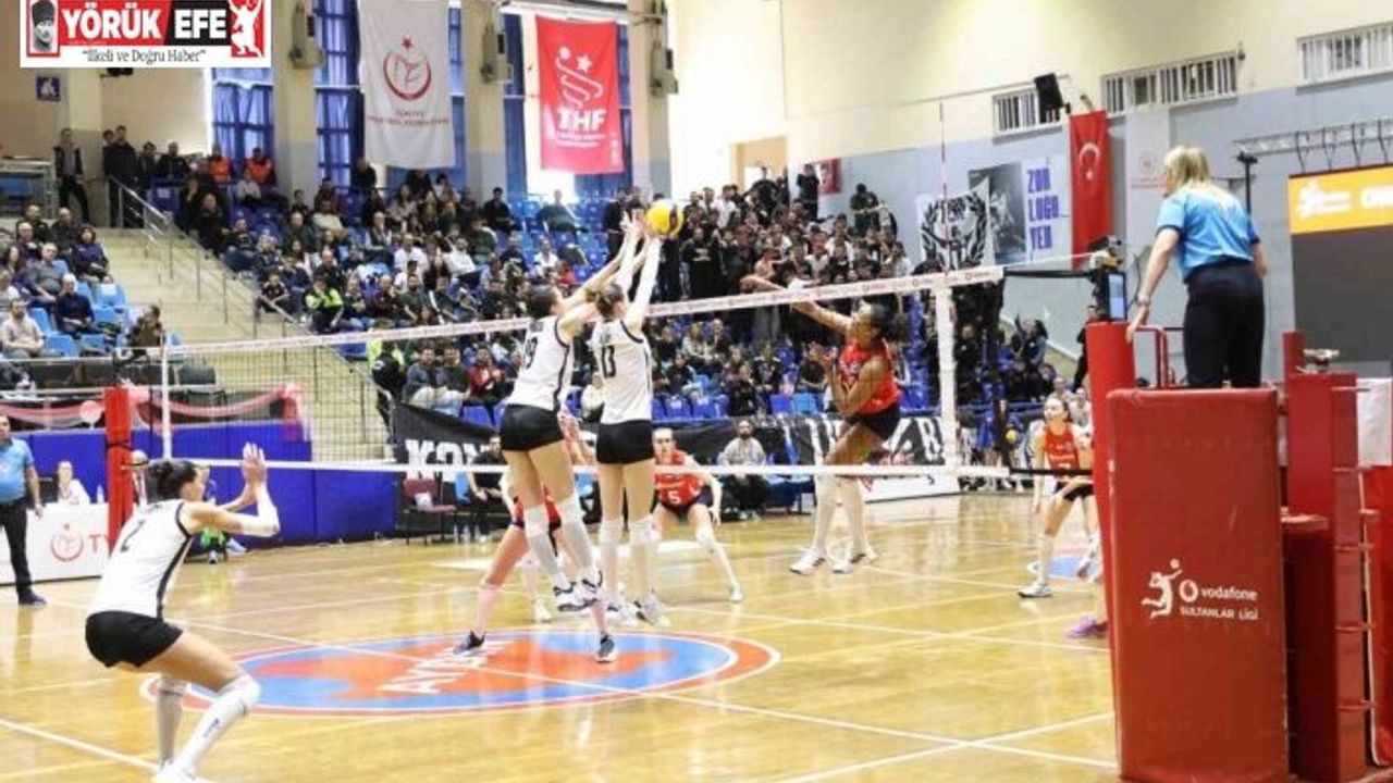 Sultanlar Ligi: Aydın Büyükşehir Belediyespor: 3 - Beşiktaş: 0