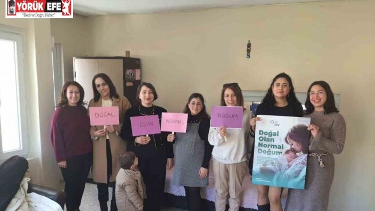 Aydın’da ’normal doğumun’ sağlık için önemine dikkat çekildi