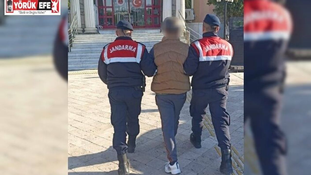 Didim’de 10 yıl hapis cezası ile aranan şahıs yakalandı