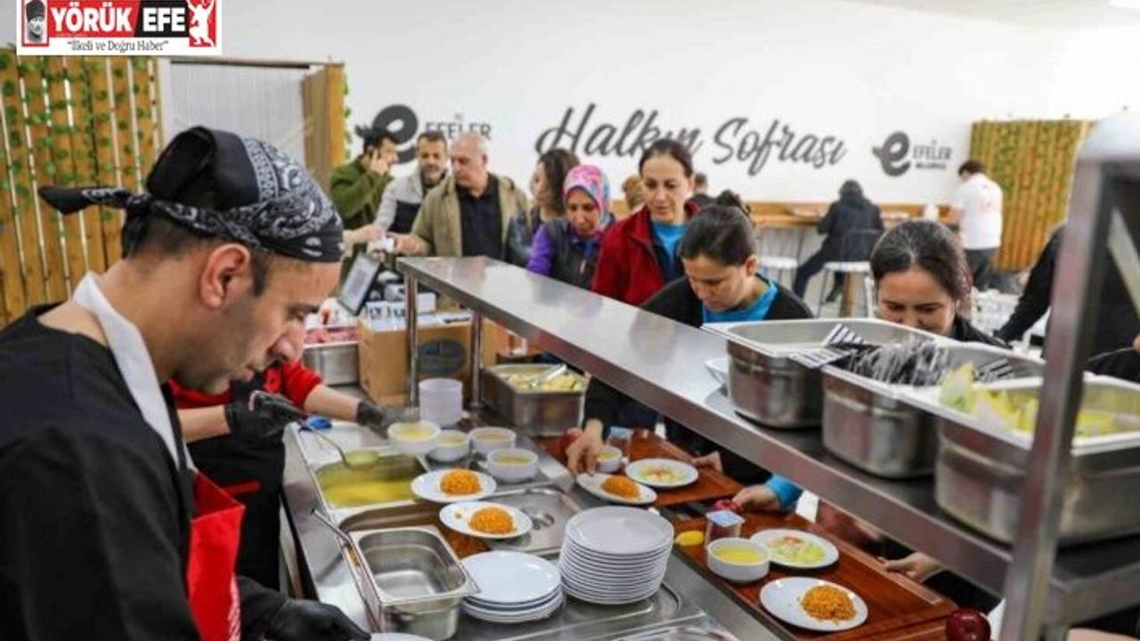 Efeler Belediyesi Kent Lokantası iftarda vatandaşlara hizmet verecek