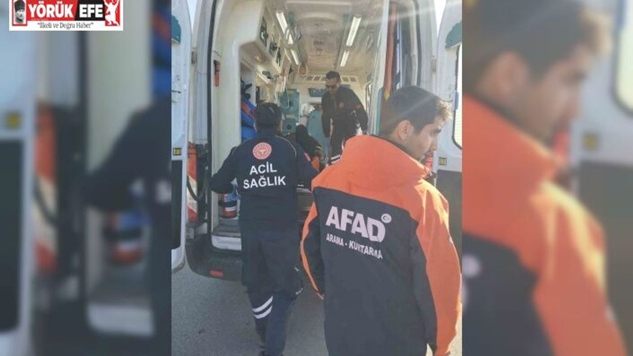 Kayalıklarda mahsur kalan balıkçı AFAD ekiplerince kurtarıldı