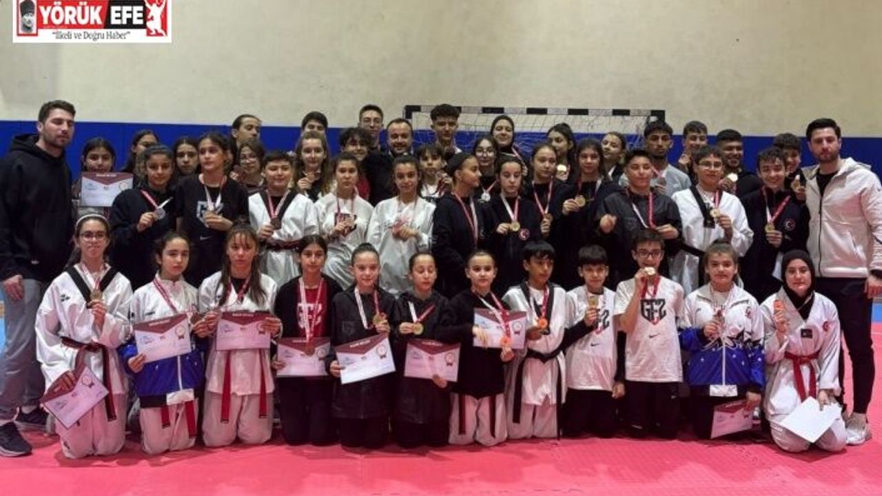 Okullar Arası Taekwondo Aydın İl Şampiyonası yapıldı
