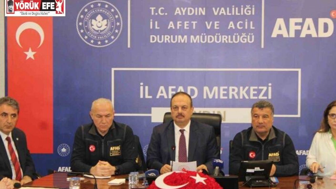 Vali Canbolat: "Tsunami tahliye planı haritaları oluşturuldu"