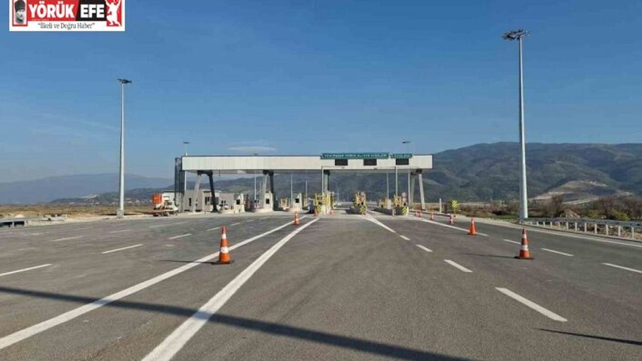 Aydın-Denizli Otoyolu Yenipazar Gişeleri hizmete girdi
