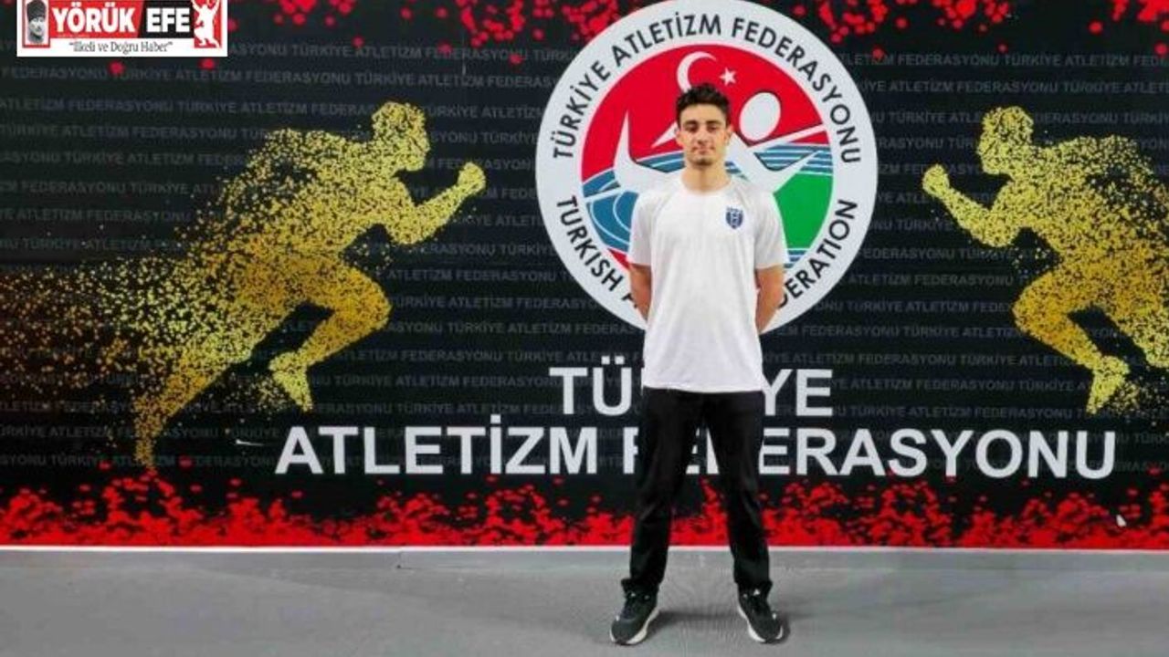 Aydınlı sporcu, Türkiye rekorunu kırdı