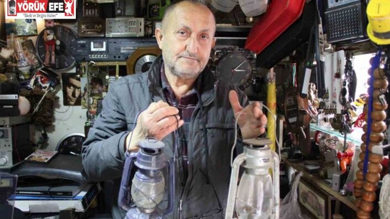 Bir zamanlar her evin vazgeçilmezi olan gaz lambaları şimdi nostalji oldu