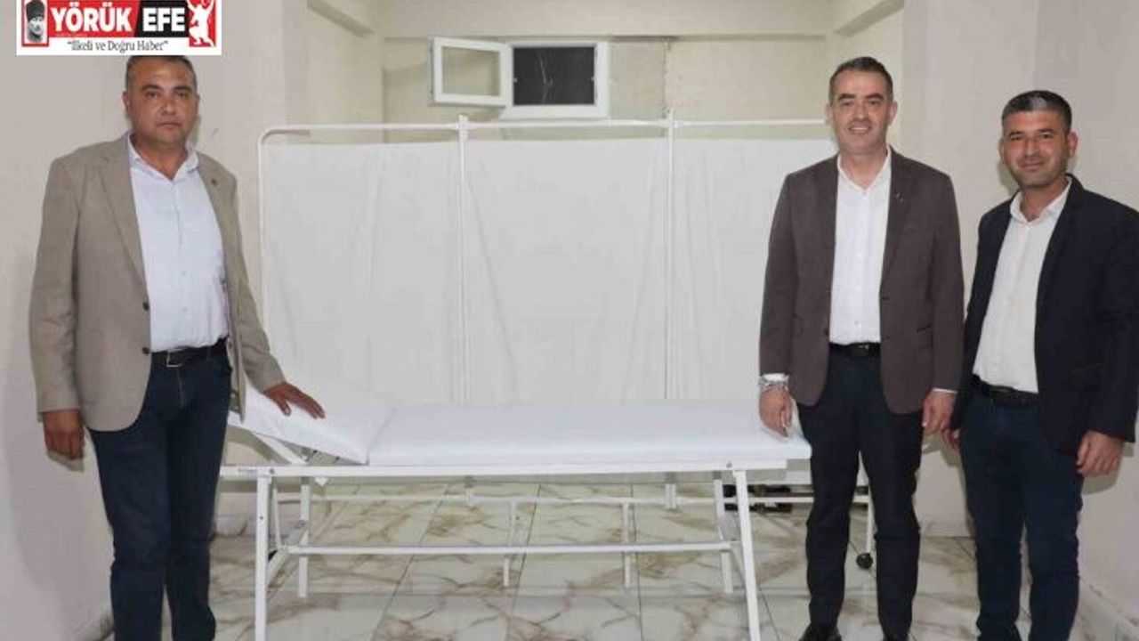 Haydarlı Mahallesi’nde Yeni Doktor Muayene Odası hizmete girdi