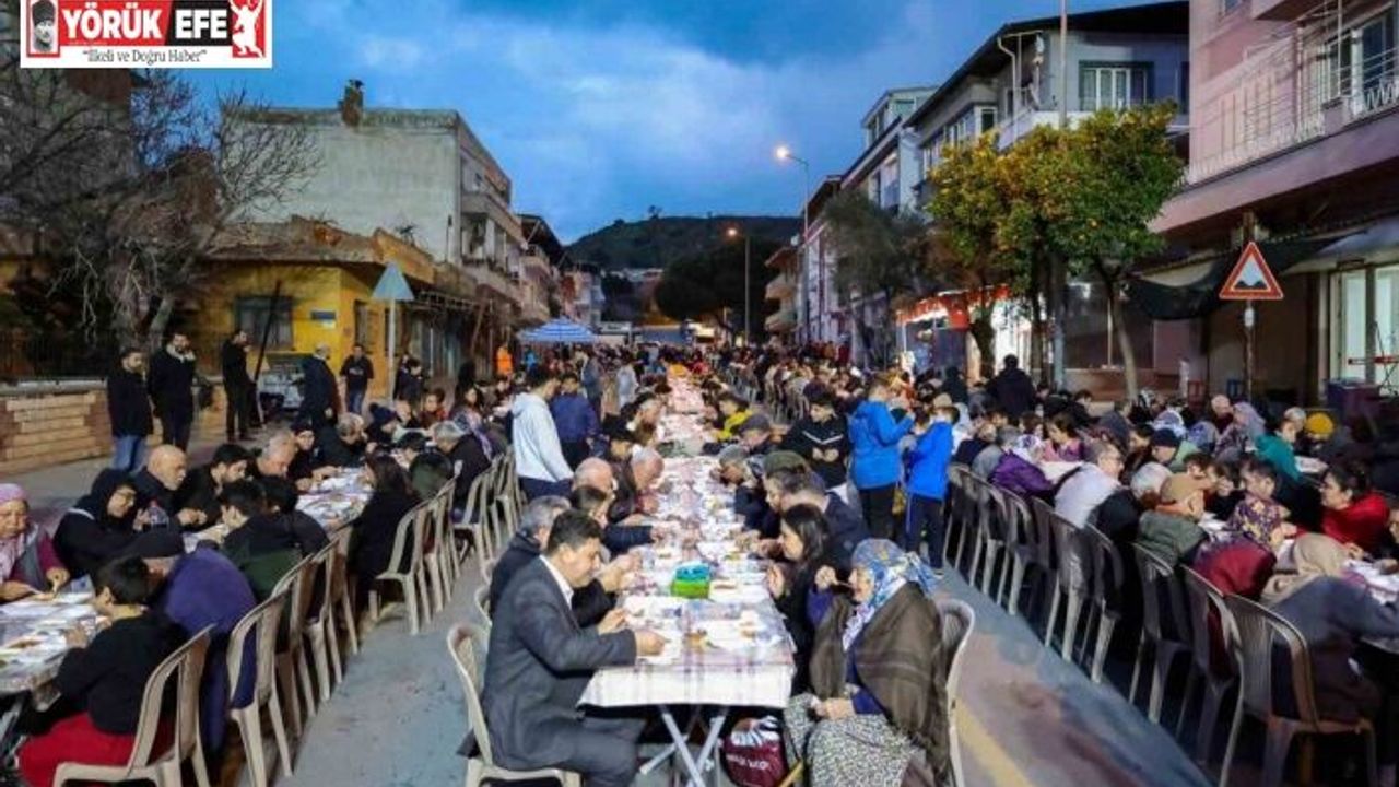 İlk 4 günde 5 binden fazla Efelerli iftar sofrasında buluştu
