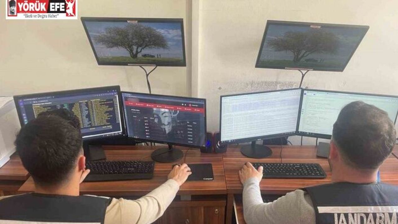 Jandarmadan ‘Sibergöz’ operasyonu: 11 şüpheli hakkında işlem