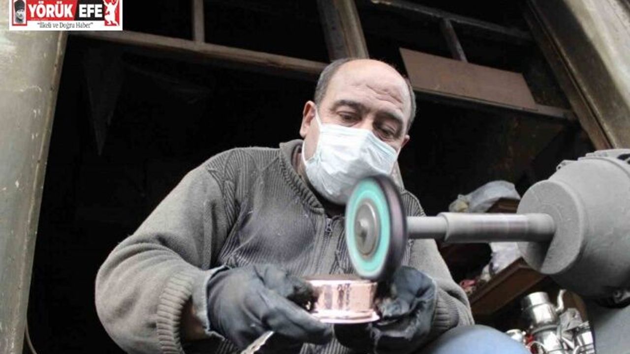 Kalay ustası Uçar: "Bakır bitmez ama usta bitti"