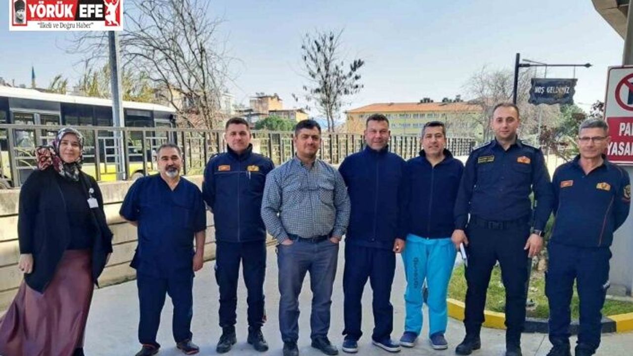 Nazilli Devlet Hastanesi’nde yangın güvenliği eğitimi gerçekleştirildi